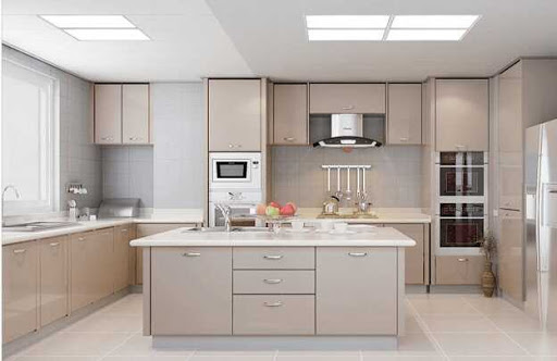 Đèn panel trong phòng bếp